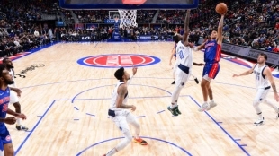 Killian Hayes, estrella de Pistons. Foto: gettyimages