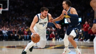 Luka Doncic, triple-doble. Foto: gettyimages