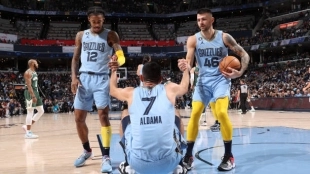 Aspiraciones reales de anillo de Memphis Grizzlies. Foto: gettyimages