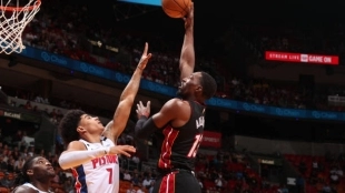 Motivos de preocupación en Miami Heat. Foto: gettyimages