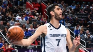 Santi Aldama, jugador de Memphis Grizzlies. 