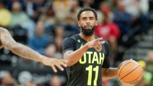 Mike Conley, jugador de Utah Jazz.