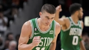 Payton Pritchard, jugador de Boston Celtics.