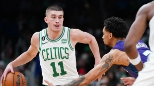 Payton Pritchard, jugador de Boston Celtics.