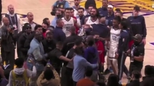Shannon Sharpe y el padre de Ja Morant provocaron una trifulca durante el último partido de Memphis Grizzlies.