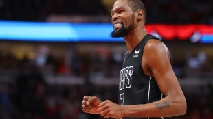 Kevin Durant, estrella de Brooklyn Nets.