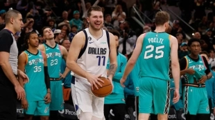 Luka Doncic, máximo anotador NBA 2022. Foto: gettyimages
