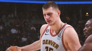 Nikola Jokic, estrella de Denver Nuggets. 