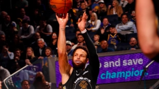 Stephen Curry, estrella de Golden State Warriors.