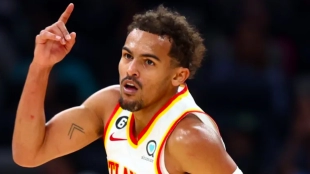 Trae Young, estrella de Atlanta Hawks.