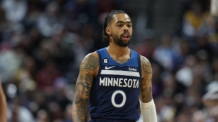 D'Angelo Russell, jugador de Los Angeles Lakers