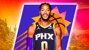 Derrick Rose suena para Phoenix Suns. 