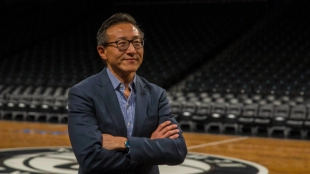 Joe Tsai, dueño de Brooklyn Nets. 