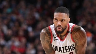 Damian Lillard, estrella de Portland Trail Blazers.