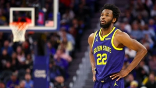 Andrew Wiggins, jugador de Golden State Warriors.