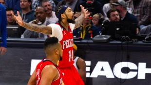 Brandon Ingram, estrella de New Orleans Pelicans. 