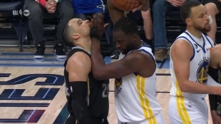 Dillon Brooks y Draymond Green