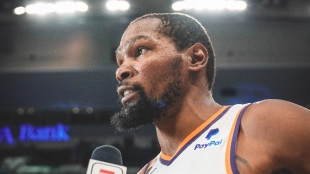 Kevin Durant, estrella de Phoenix Suns.