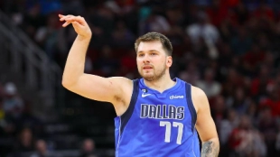 Luka Doncic, jugador de Dallas Mavericks. 