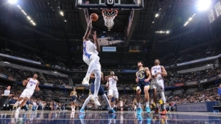 Philadelphia 76ers, duelo con Pacers. Foto: gettyimages