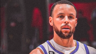 Stephen Curry, estrella de Golden State Warriors.
