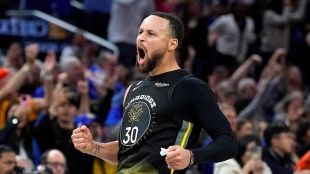 Stephen Curry, estrella de Golden State Warriors.