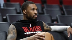 Damian Lillard, estrella de Portland Trail Blazers.