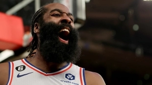 James Harden, jugador de Philadelphia 76ers.