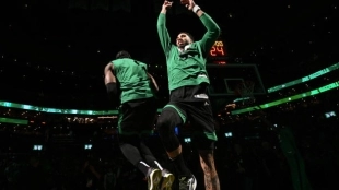 Brown y Tatum, mejor pareja NBA. Foto: gettyimages