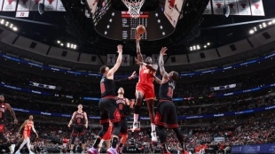 Clint Capela, robo brutal. Foto: gettyimages