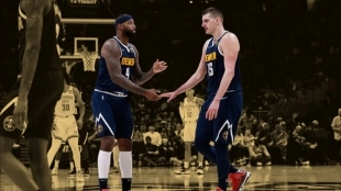 DeMarcus Cousins y Nikola Jokic