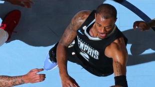 Gran partido de Memphis Grizzlies ante Los Angeles Lakeres. 