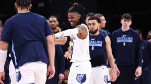 Ja Morant, mate brutal. Foto: gettyimages