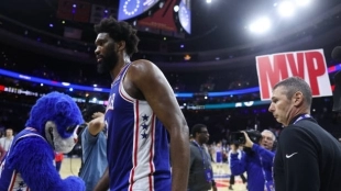 Joel Embiid, máximo anotador NBA. Foto: gettyimages