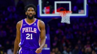 Joel Embiid, estrella de Philadelphia 76ers.