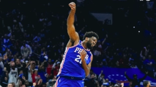 Joel Embiid, estrella de Philadelphia 76ers.