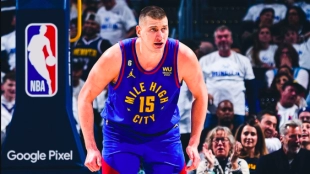 Nikola Jokic, estrella de Denver Nuggets.