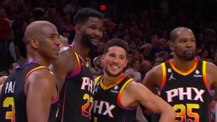 Los Suns ganaron el segundo partido. 