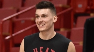 Tyler Herro, jugador de Miami Heat.