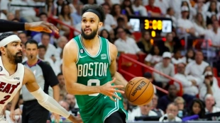 Derrick White, jugador de Boston Celtics. 
