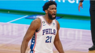 Joel Embiid, estrella de Philadelphia 76ers.