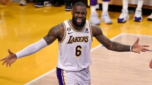 Lebron James, reto remontar 0-3 en playoffs. Foto: gettyimages