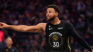 Stephen Curry, estrella de Golden State Warriors.