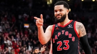 Fred VanVleet, jugador de Toronto Raptors.
