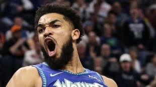 Karl-Anthony Towns, jugador de Minnesota Timberwolves.
