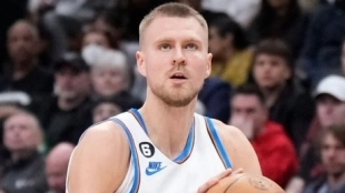 Kristaps Porzingis, jugador de Washington Wizards.