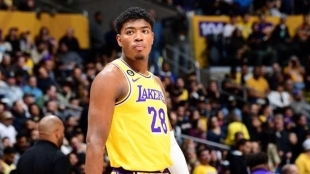 Rui Hachimura, jugador de Los Angeles Lakers.