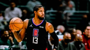 Paul George, estrella de Los Angeles Clippers. 