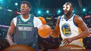 Anthony Edwards y Draymond Green