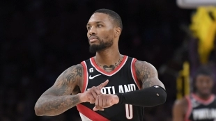 Damian Lillard, estrella de Portland Trail Blazers.